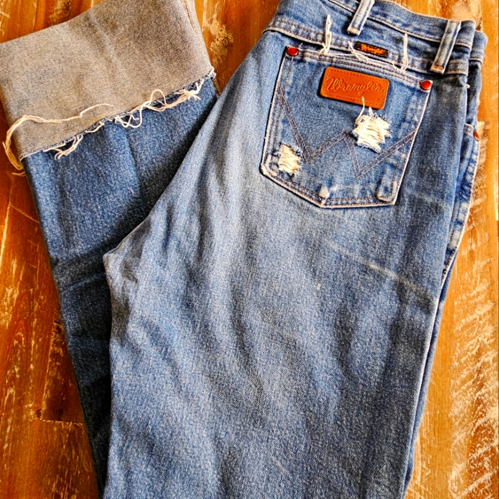Vintage Cropped Wranglers